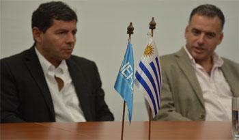 Eduardo Pereira y Yamandú Orsi Eduardo Pereira y Yamandú Orsi