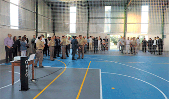 Gimnasio del Batallón Oriental de Infantería Mecanizado N.º 4 de Colonia del Sacramento Gimnasio del Batallón Oriental de Infantería Mecanizado N.º 4 de Colonia del Sacramento