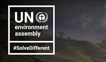 Imagen instituciional de la Asamblea de las Naciones Unidas para el Medio Ambiente