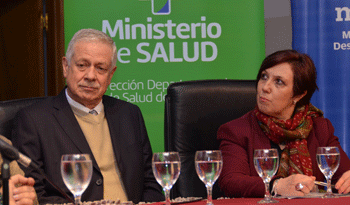 Ministro de Salud, Jorge Basso y de la presidenta del ASSE, Susana Muñiz Ministro de Salud, Jorge Basso y de la presidenta del ASSE, Susana Muñiz