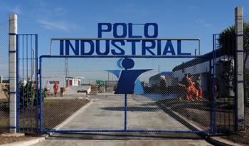 Ingreso al Polo Industrial de Santiago Vázquez