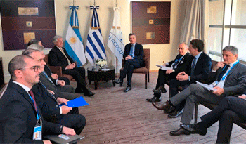 Reunión bilateral en Mendoza, Argentina Reunión bilateral en Mendoza, Argentina