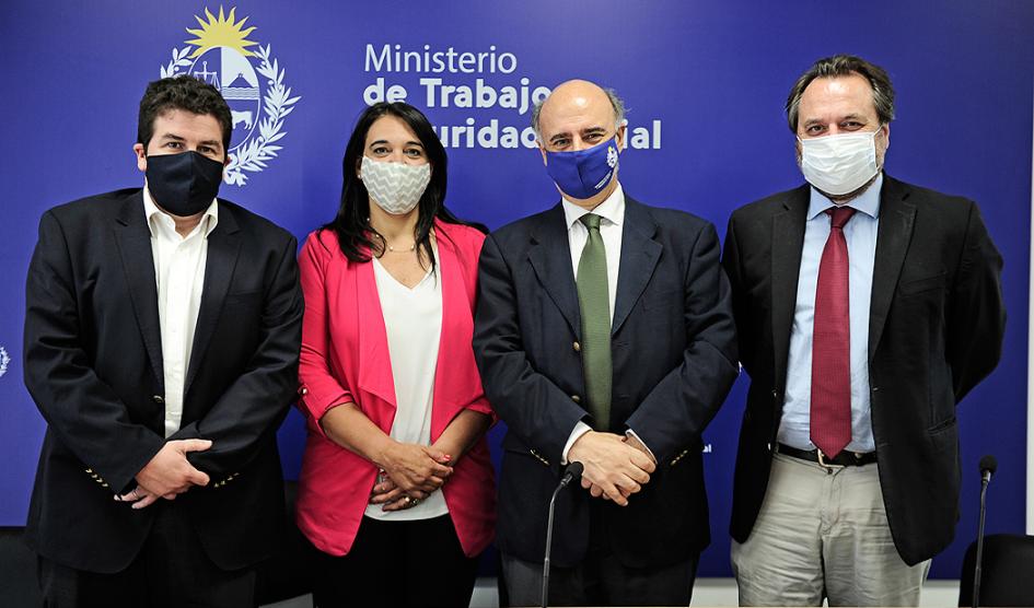 Martín Fernández, Carmen Sánchez, Pablo Mieres y Jaime Miller Martín Fernández, Carmen Sánchez, Pablo Mieres y Jaime Miller
