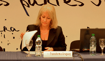 Ministra Carolina Cosse