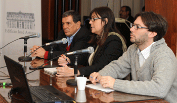 Autoridades en apertura del taller público-privado para analizar gestión de riesgos de desastres y adaptación al cambio climático Autoridades en apertura del taller público-privado para analizar gestión de riesgos de desastres y adaptación al cambio climático