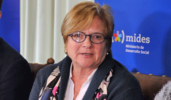 Inés Baucero, funcionaria de la Dirección Nacional de Apoyo al Liberado Inés Baucero, funcionaria de la Dirección Nacional de Apoyo al Liberado