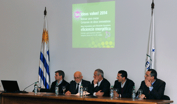 Autoridades en la presentación de Tus Ideas Valen 2014, en Torre Ejecutiva Autoridades en la presentación de Tus Ideas Valen 2014, en Torre Ejecutiva