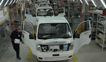 Planta industrial de armado de automóviles Planta industrial de armado de automóviles