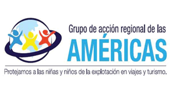 Logo institucional de reunión internacional por turismo Logo institucional de reunión internacional por turismo