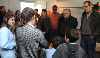 Presidente Mujica en diálogo con estudiantes en Treinta y Tres