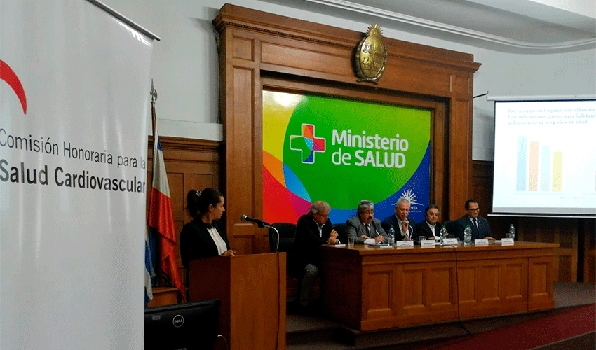 Presentación en el Ministerio de Salud Pública