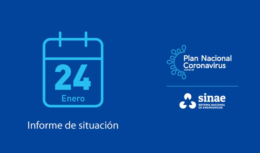 Reporte diario del Sinae