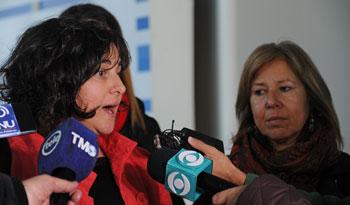 Vocera de las organizaciones de Intersocial Feminista, Valeria Caggiano Vocera de las organizaciones de Intersocial Feminista, Valeria Caggiano
