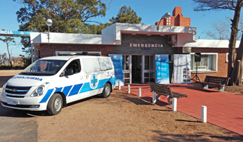 Fachada de la nueva policlínica de ASSE en Piriápolis Fachada de la nueva policlínica de ASSE en Piriápolis