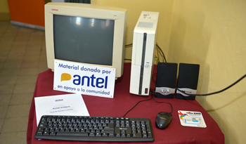 Antel Integra realiza donación de equipos informáticos