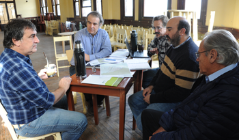 Sergio Botana, Jorge Rucks y Alejandro Nario