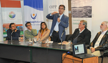 Director de OPP, Álvaro García, en presentación de proyecto Costa Serrana