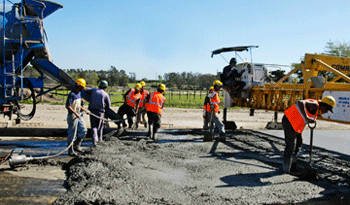 Obras de pavimentación en ruta Obras de pavimentación en ruta