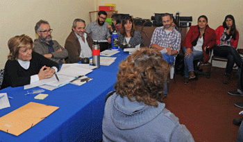 Encuentro de la ministra Eneida de León con organizaciones de la sociedad civil
