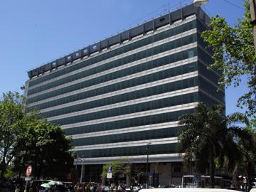 Edificio central del Banco Hipotecario del Uruguay