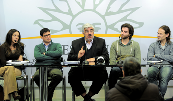 Secretario general de la Junta Nacional de Drogas, Milton Romani, en presentación de "Por Deporte" Secretario general de la Junta Nacional de Drogas, Milton Romani, en presentación de "Por Deporte"
