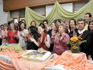 Festejo en el Tiburcio Cachón