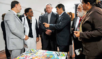 Inauguración del pabellón Uruguay en la Feria del Libro de La Habana Inauguración del pabellón Uruguay en la Feria del Libro de La Habana