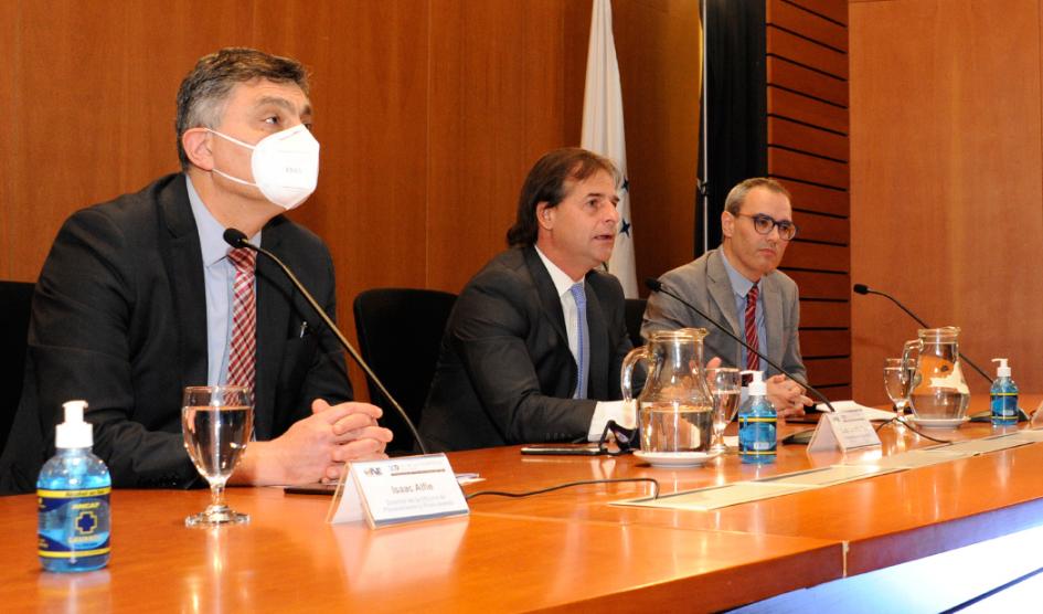 Presidente Lacalle Pou en Día de la Estadística Nacional 2020 Presidente Lacalle Pou en Día de la Estadística Nacional 2020