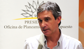 Álvaro García, director de la Oficina de Planeamiento y Presupuesto