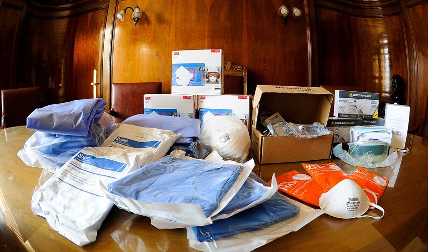 Materiales donados por la Organización Panamericana de la Salud Materiales donados por la Organización Panamericana de la Salud