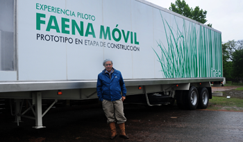 Matadero móvil fue presentado en Expo Melo Matadero móvil fue presentado en Expo Melo