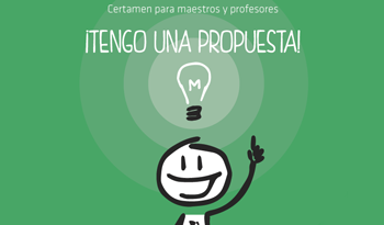 Afiche de Tengo una propuesta, actividad del Plan Ceibal