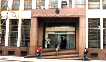 Fachada del Ministerio de Ganadería, Agricultura y Pesca Fachada del Ministerio de Ganadería, Agricultura y Pesca