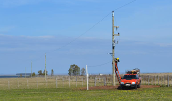 Instalación eléctrica en zona rural