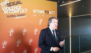 El canciller Luis Almagro enfático en su compromiso contra la violencia sexual en conflictos armados El canciller Luis Almagro enfático en su compromiso contra la violencia sexual en conflictos armados