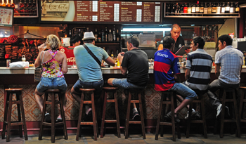 Mercado del Puerto, en Montevideo