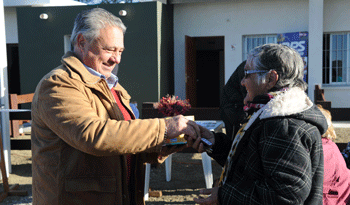 Entrega de viviendas del BPS en zona rural de San José Entrega de viviendas del BPS en zona rural de San José