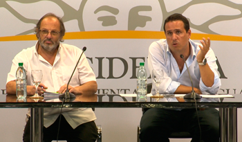Olesker y Cánepa en conferencia luego del Consejo de Ministros