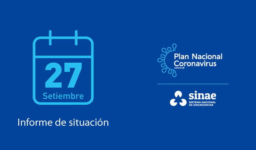 Portada del informe del Sistema Nacional de Emergencias Portada del informe del Sistema Nacional de Emergencias