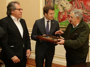 Presidente Mujica es recibido por el presidente de la Xunta de Galicia, Alberto Núñez Feijóo Presidente Mujica es recibido por el presidente de la Xunta de Galicia, Alberto Núñez Feijóo