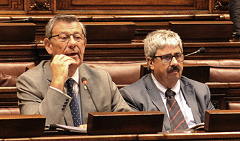 Rodolfo Nin Novoa y Ariel Bergamino Rodolfo Nin Novoa y Ariel Bergamino