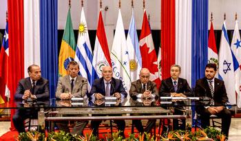 Reunión de cancilleres del Mercosur y Canadá