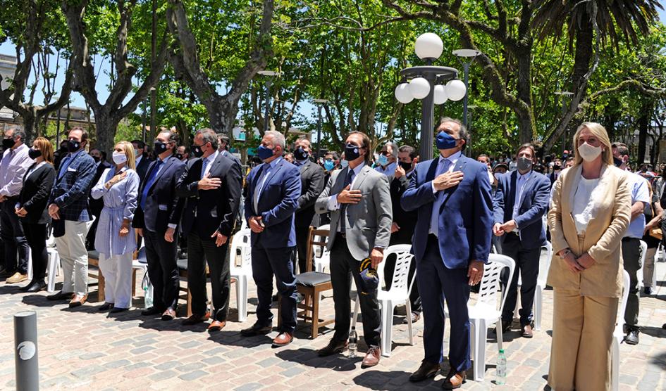 Presidente Lacalle Pou en asunción de intendente de Rocha, Alejo Umpiérrez Presidente Lacalle Pou en asunción de intendente de Rocha, Alejo Umpiérrez