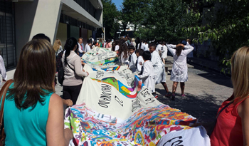 Niños en Campamento Educativo