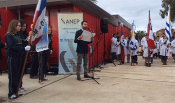 Autoridades de la ANEP visitaron centro de estudio en Maldonado Autoridades de la ANEP visitaron centro de estudio en Maldonado