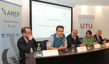 Presentación de la carrera de tecnólogo en biotecnología en el Parque Científico y Tecnológico de Pando Presentación de la carrera de tecnólogo en biotecnología en el Parque Científico y Tecnológico de Pando