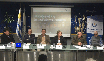Kechichian e intendentes en presentación de Corredor Pájaros Pintados Kechichian e intendentes en presentación de Corredor Pájaros Pintados