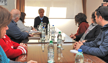 Presidente Tabaré Vázquez con representantes de Ademu Presidente Tabaré Vázquez con representantes de Ademu