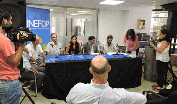 Firma de convenio entre Inefot y gremiales agropecuarias Firma de convenio entre Inefot y gremiales agropecuarias