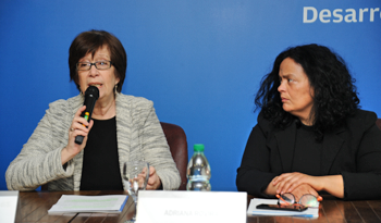 Marina Arismendi y Adriana Rovira